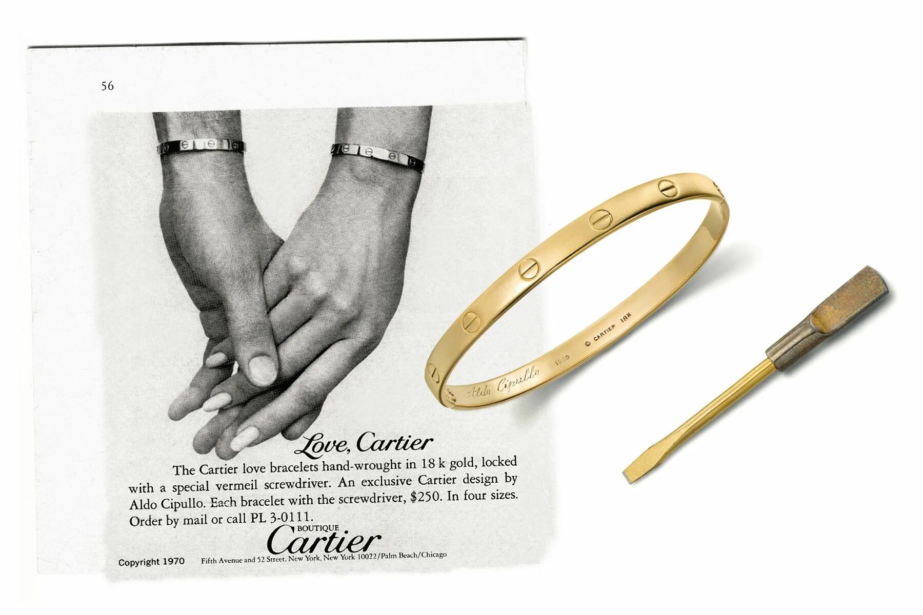 История Cartier LOVE: зачем браслету винты и откуда взялся культовый дизайн