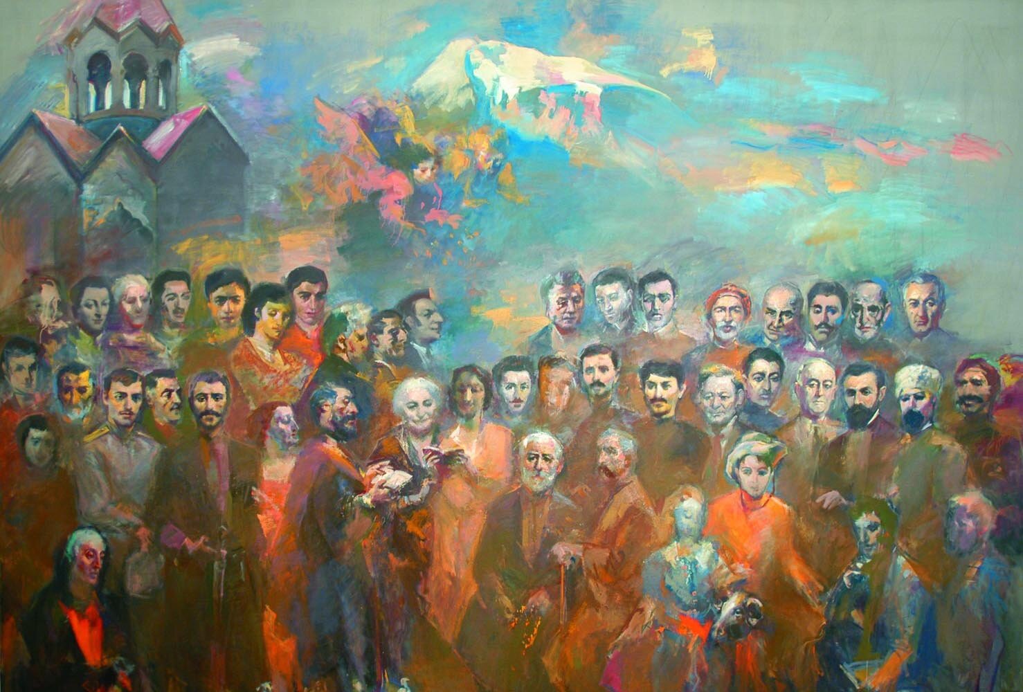 Эдуард Исабекян: армянская школа живописи и исторические сюжеты